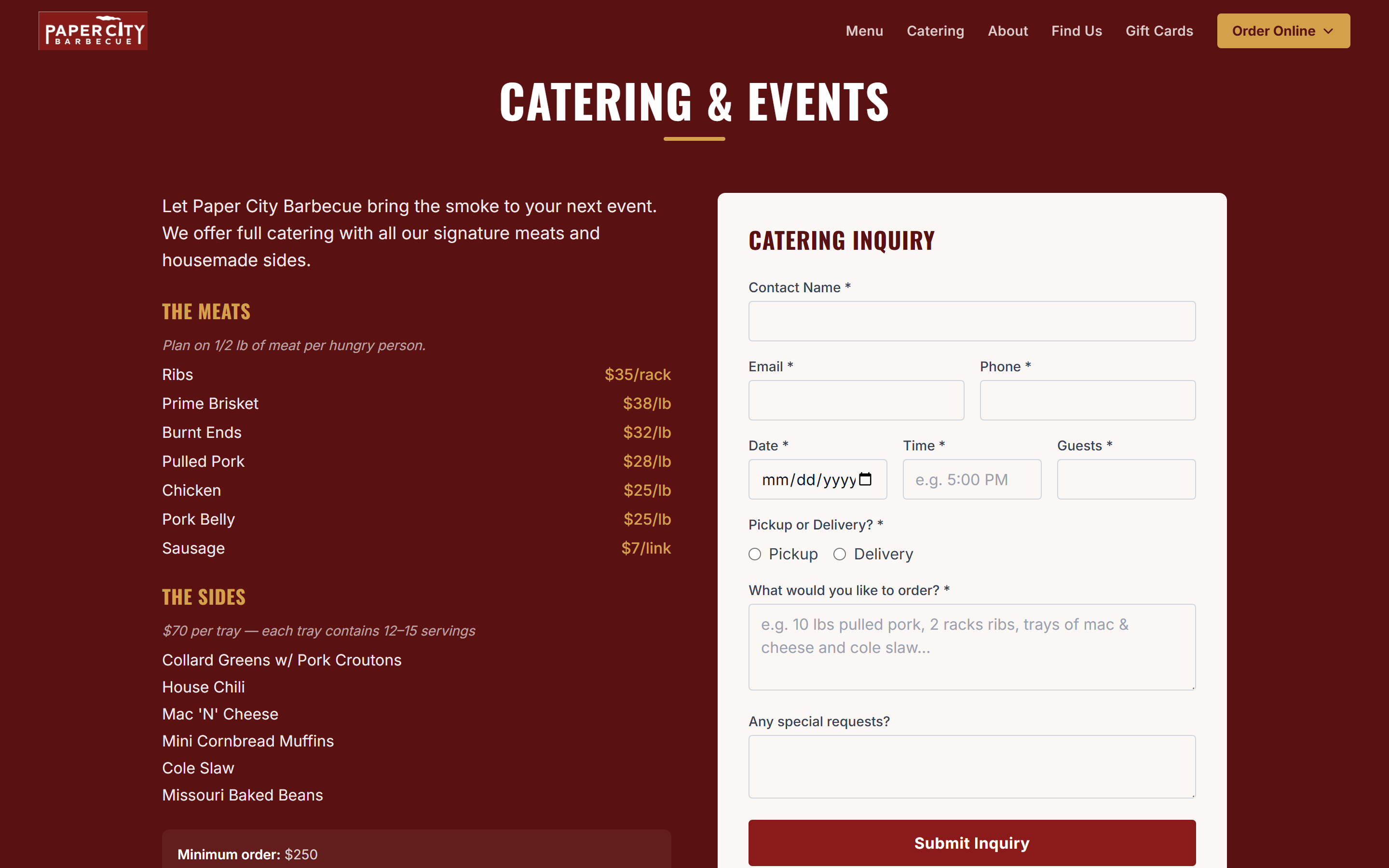 Paper City Barbecue screenshot 3